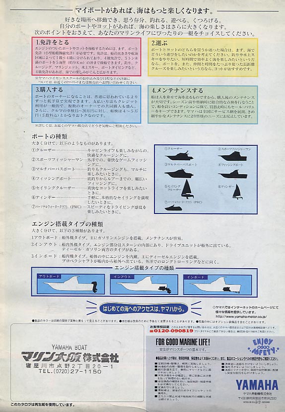1997年 | ヤマハボート&中古艇&ボート免許はマリン大阪へ